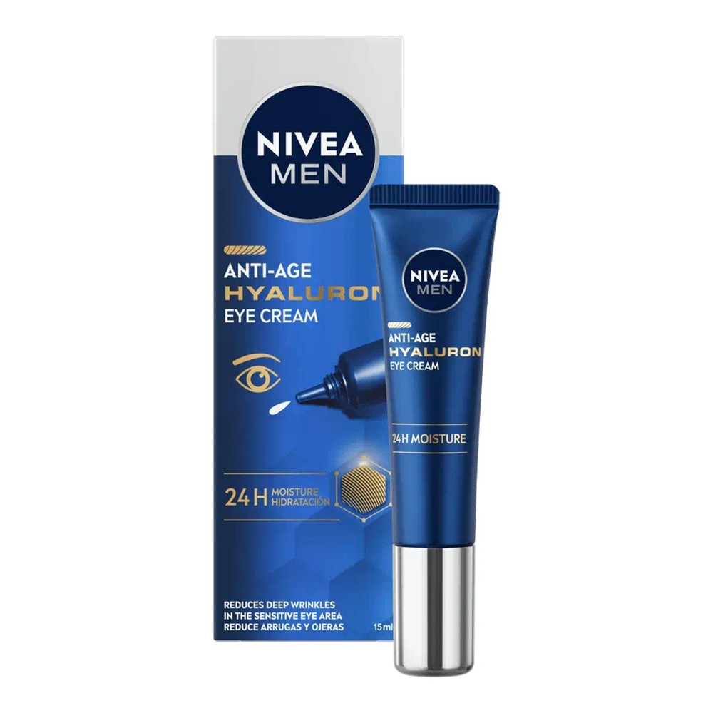 Crème contour des yeux anti-âge 'Hyaluron' - 15 ml