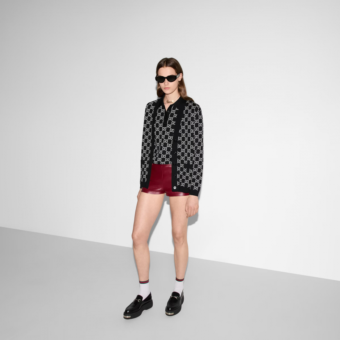 Women's 'Reversible GG' Cardigan