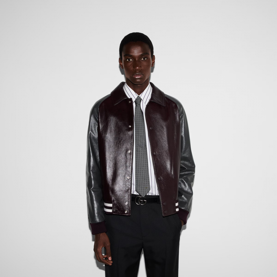 Cravate 'Horsebit' pour Hommes