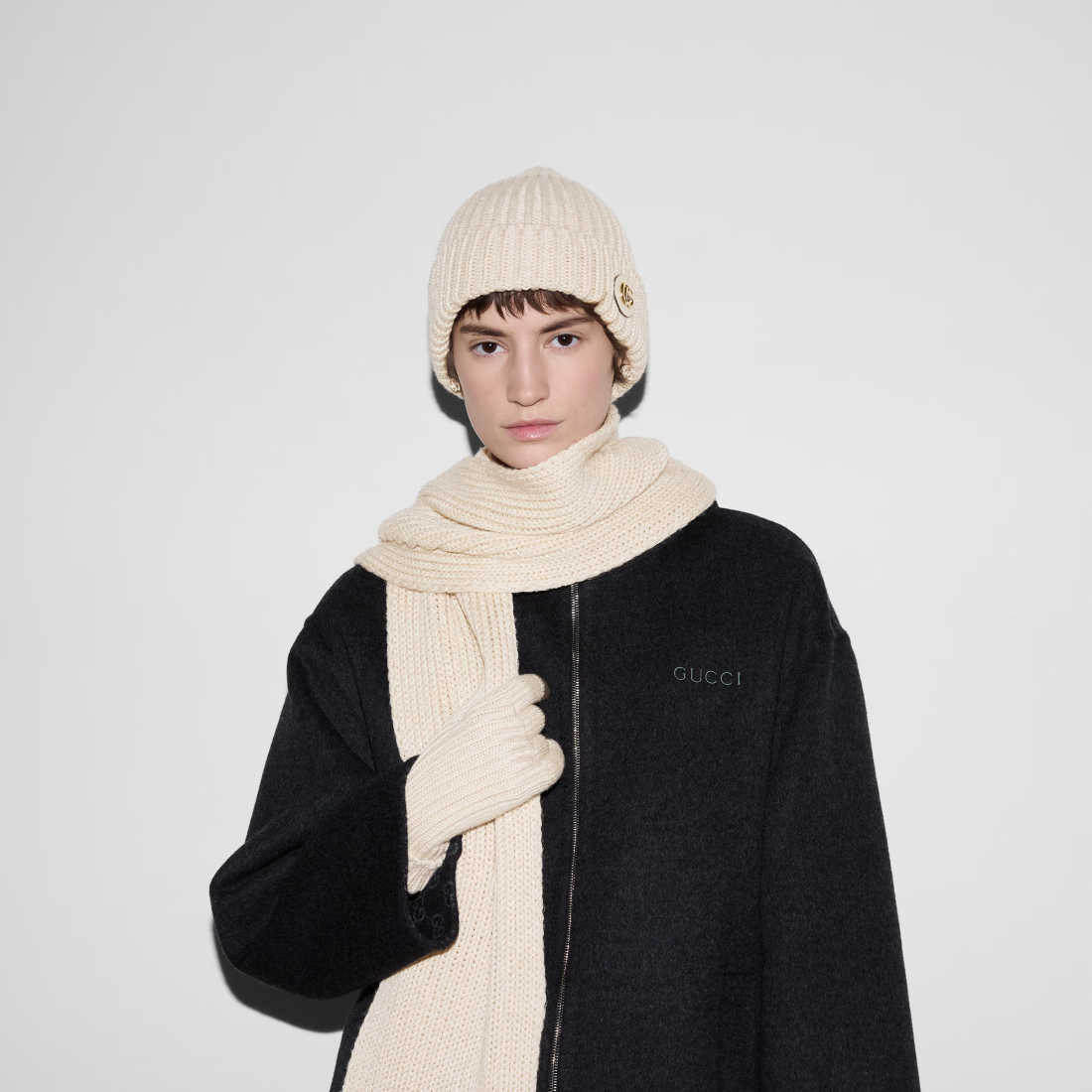 Bonnet 'Rib Knit' pour Femmes