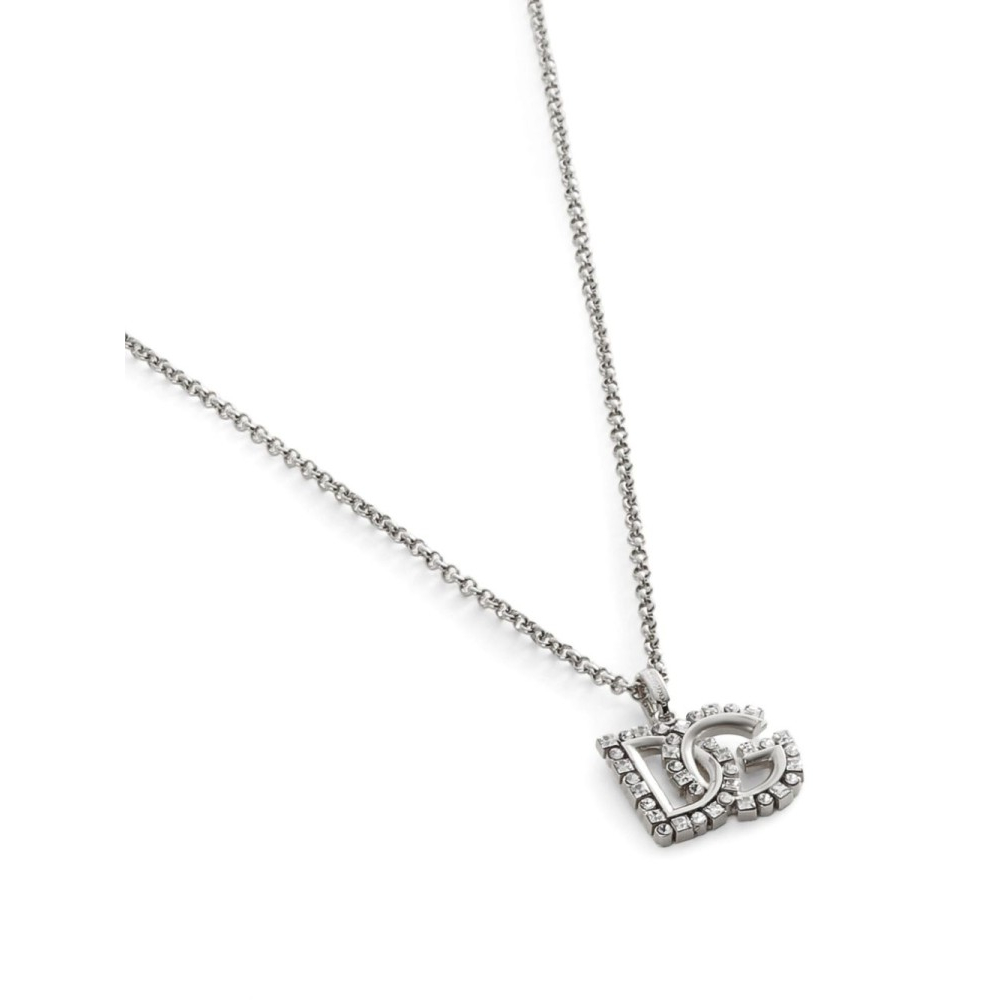 'Logo-Pendant' Halskette für Damen