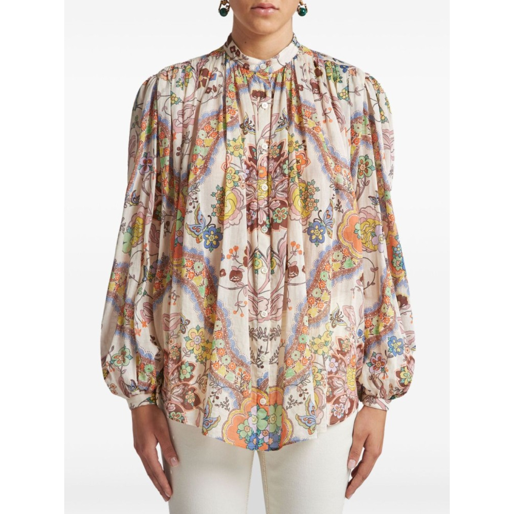 Chemise 'Pleated' pour Femmes