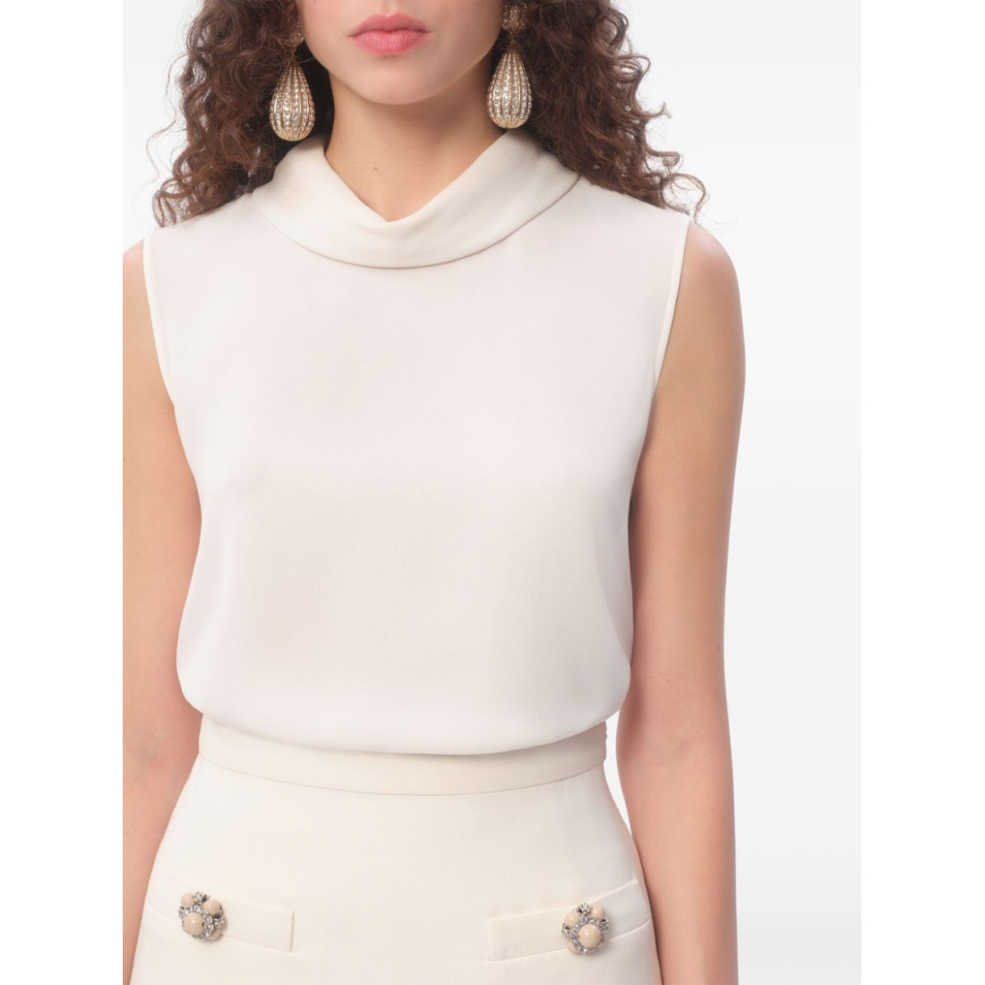 Blouse sans manches pour Femmes