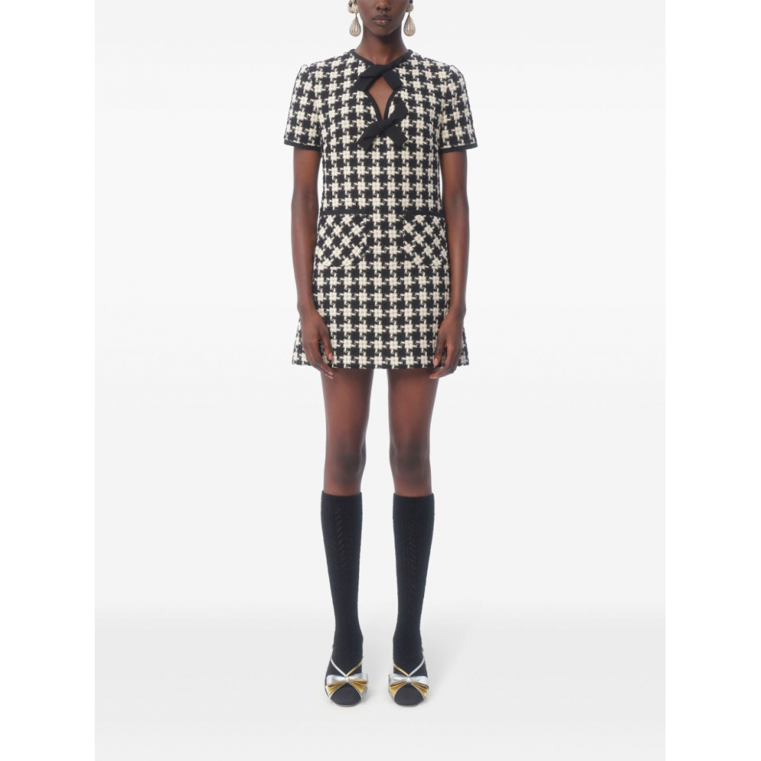 Robe mini 'Geometric-Pattern' pour Femmes