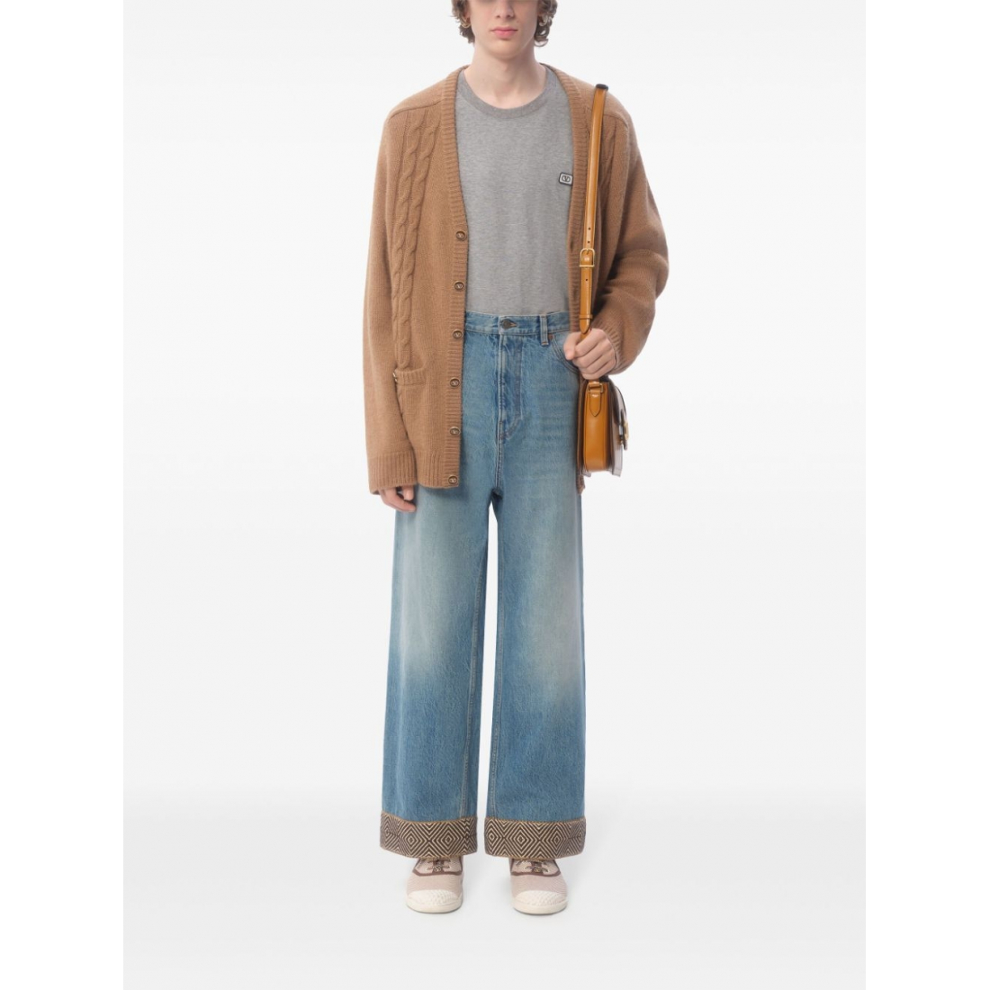 T-shirt 'Logo-Patch' pour Hommes