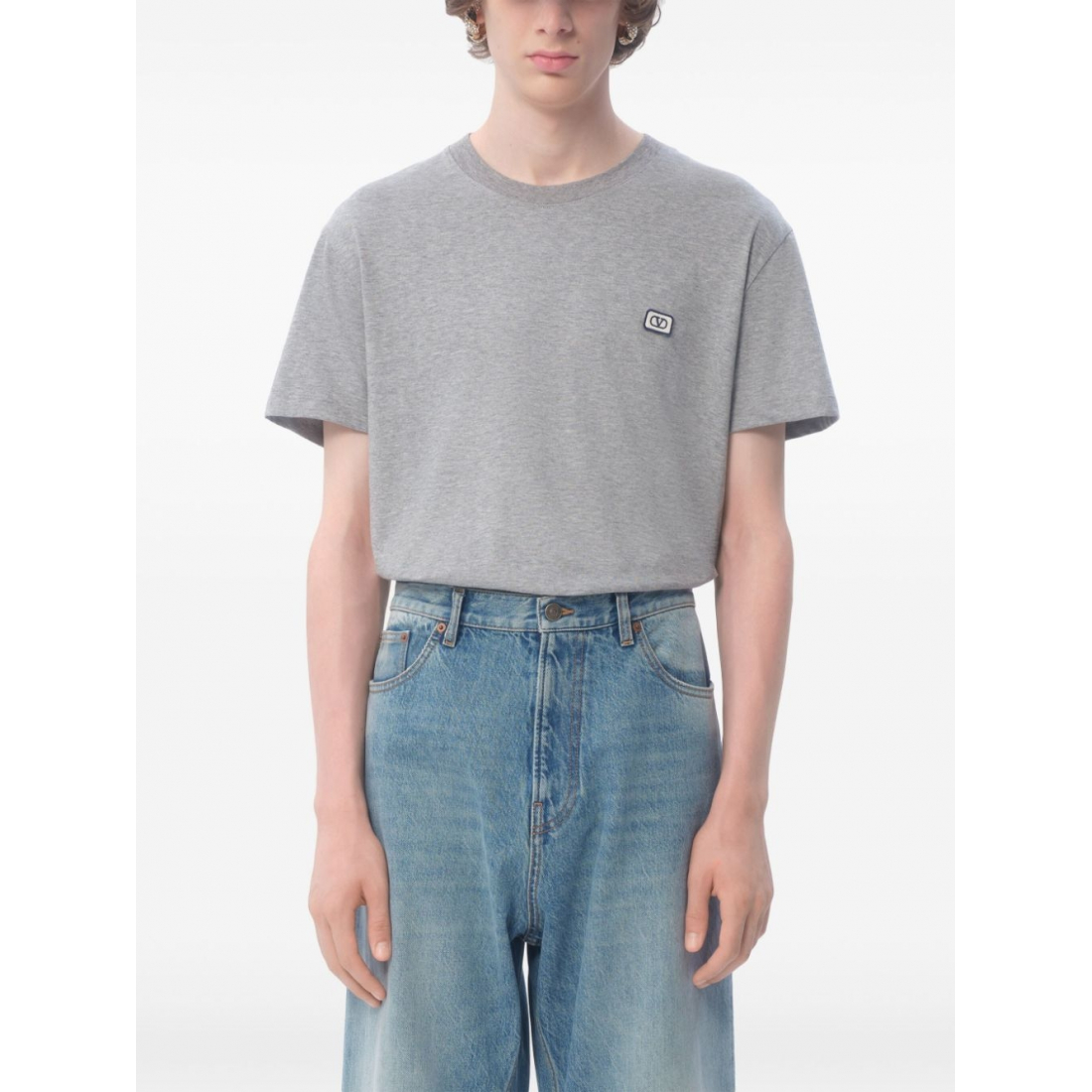 T-shirt 'Logo-Patch' pour Hommes