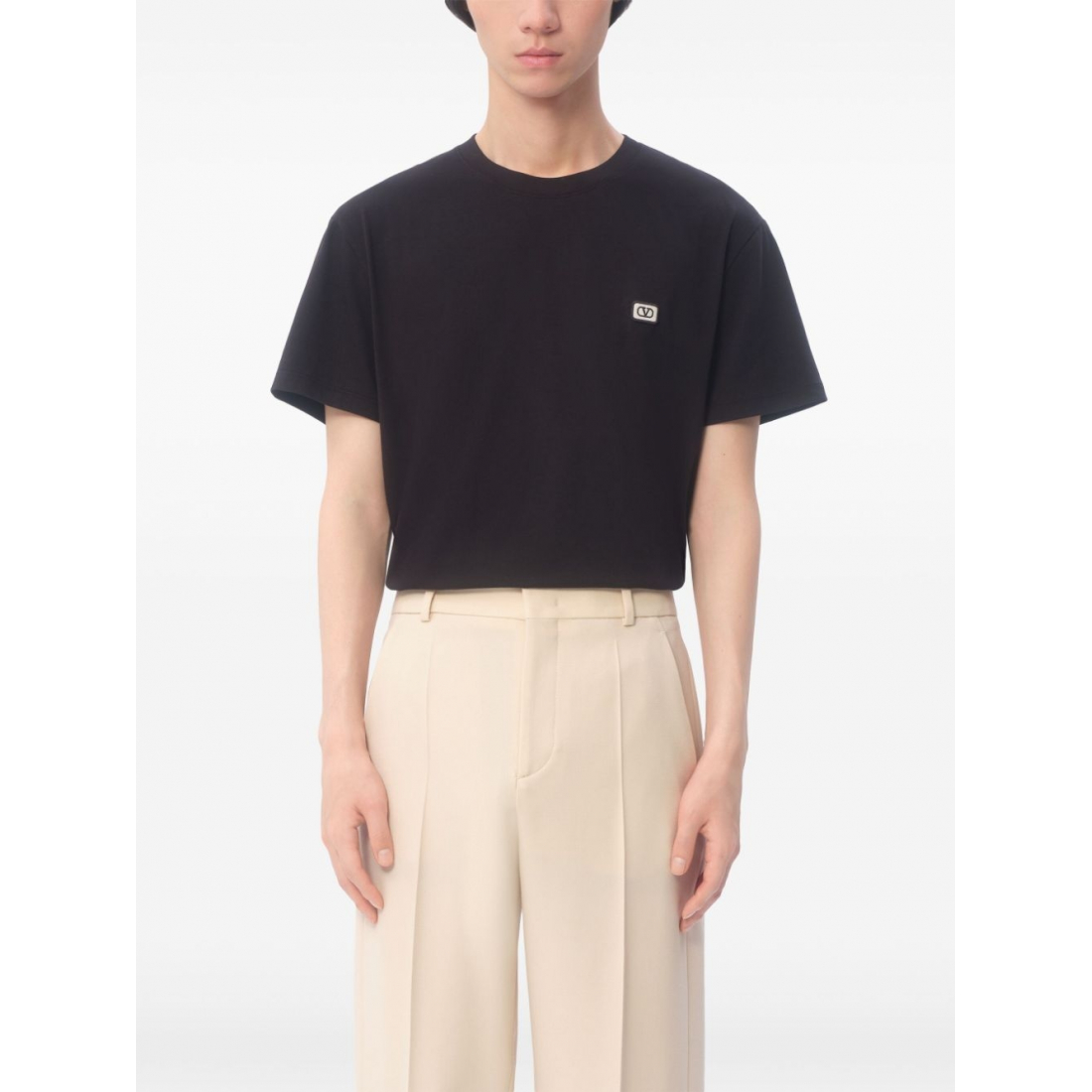 T-shirt 'Logo-Patch' pour Hommes