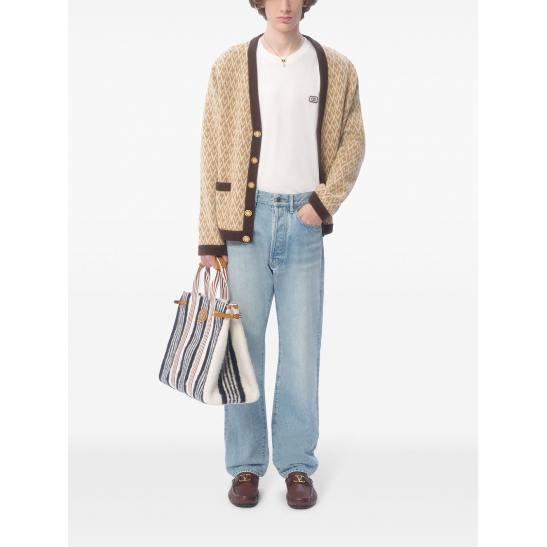 T-shirt 'VLogo-Patch' pour Hommes