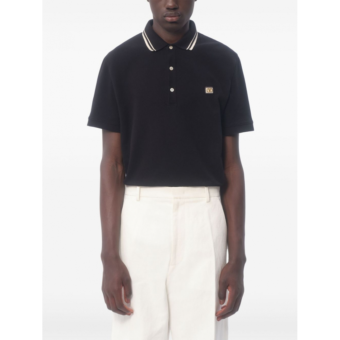 Polo 'VLogo-Patch' pour Hommes