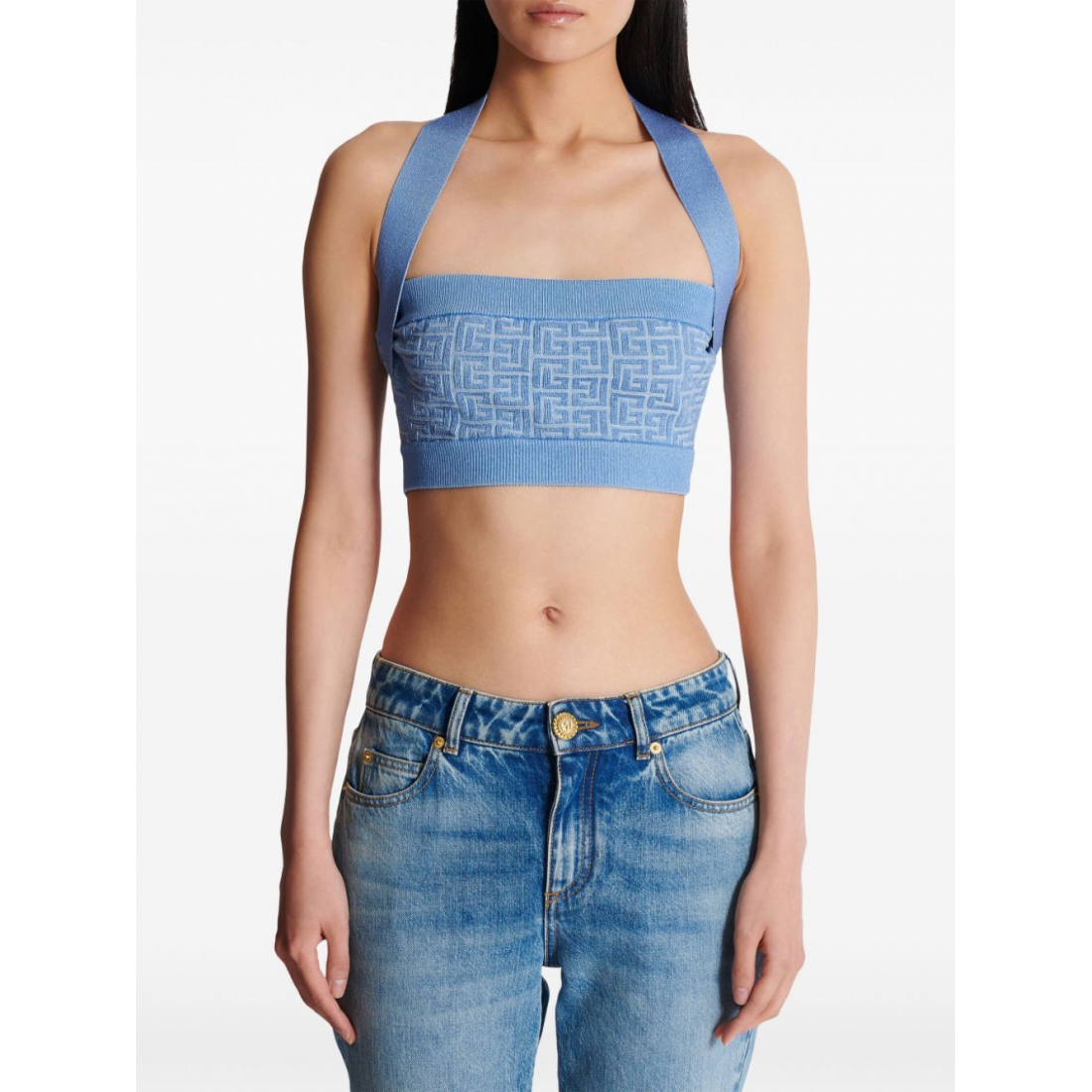 Haut à épaules dénudées 'PB Labyrinthe Monogram' pour Femmes