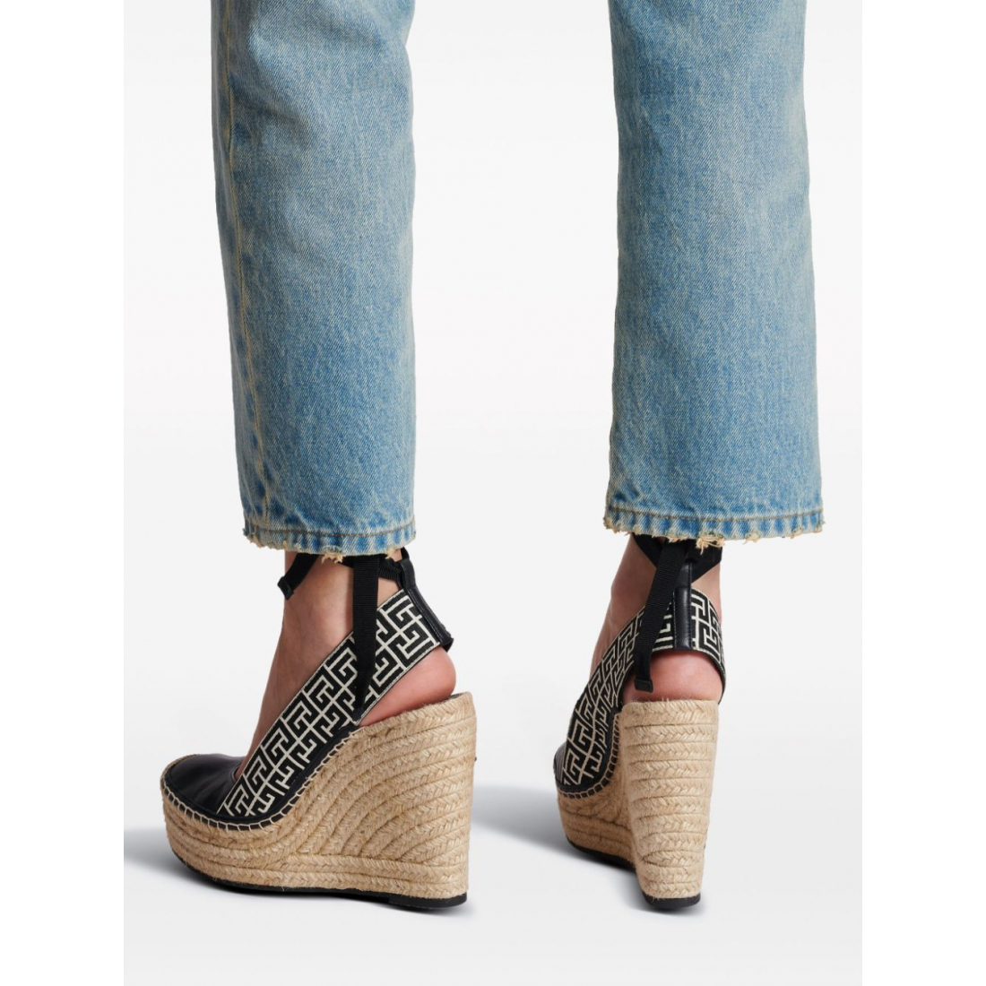 Espadrilles à semelle plateforme 'Alex Monogram' pour Femmes