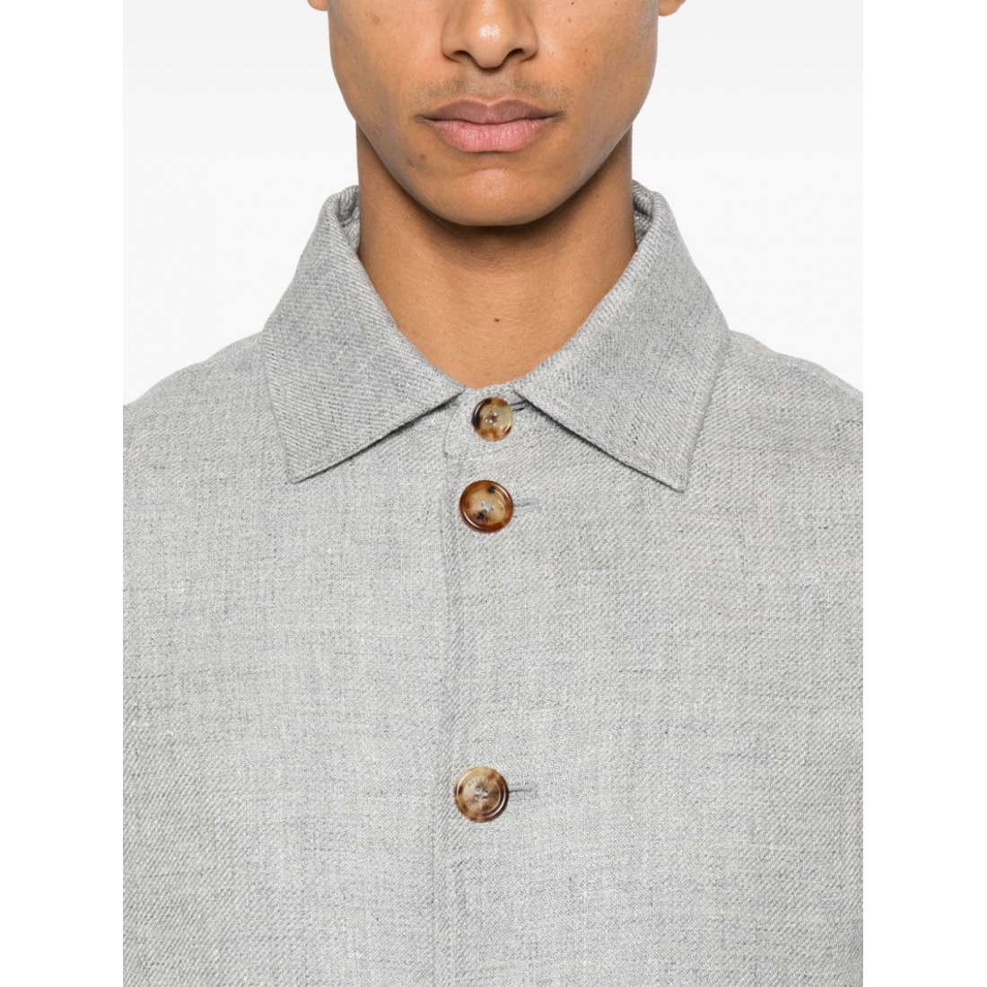 Blouson bomber 'Mélange-Effect' pour Hommes