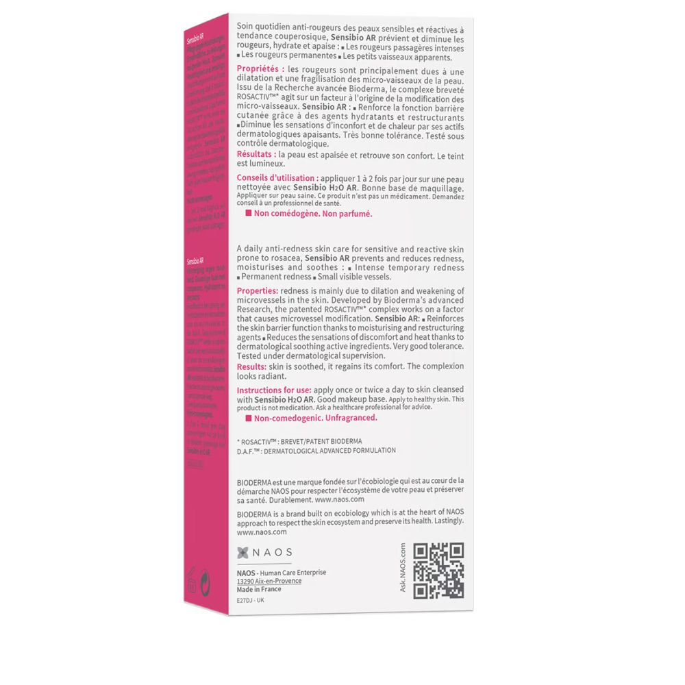 'Sensibio AR Anti-Redness' Beruhigende Creme - 40 ml