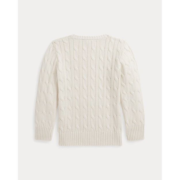 'Cable-Knit Cotton Sweater' für Jungen