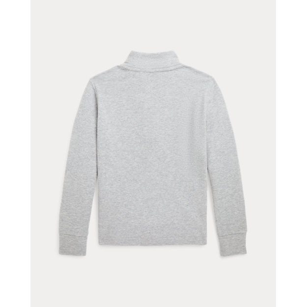 'Cotton Interlock Quarter-Zip Pullover' pour Garçons