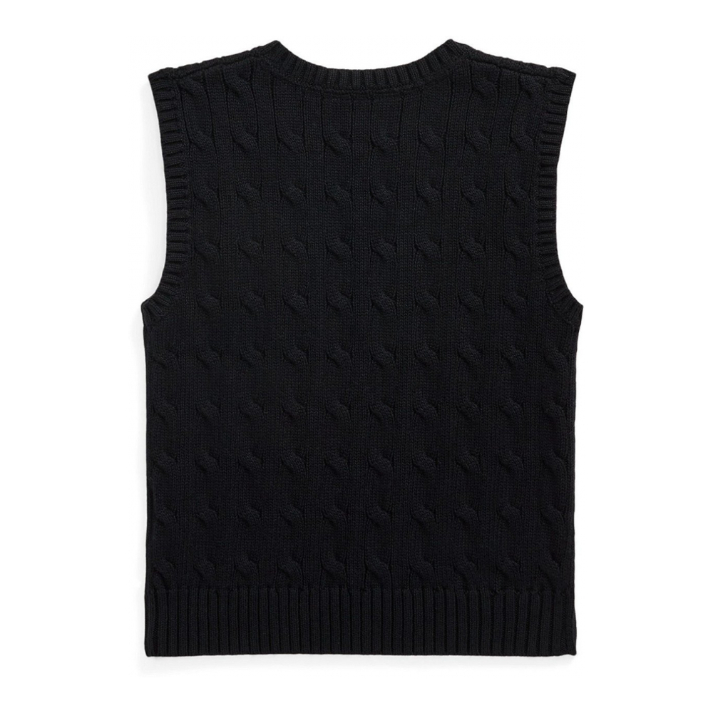 Boy's 'Cable-Knit Sweater Vest'