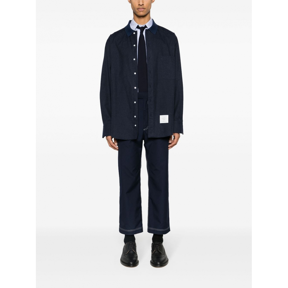 Chemise 'RWB Stripe-Print' pour Hommes