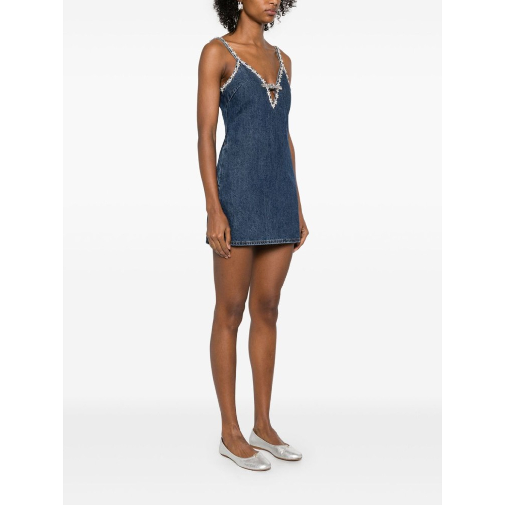 Women's 'Strappy Denim' Mini Dress