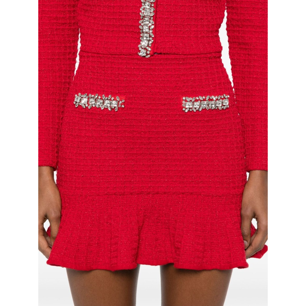 Women's 'Grid-Knit' Mini Skirt