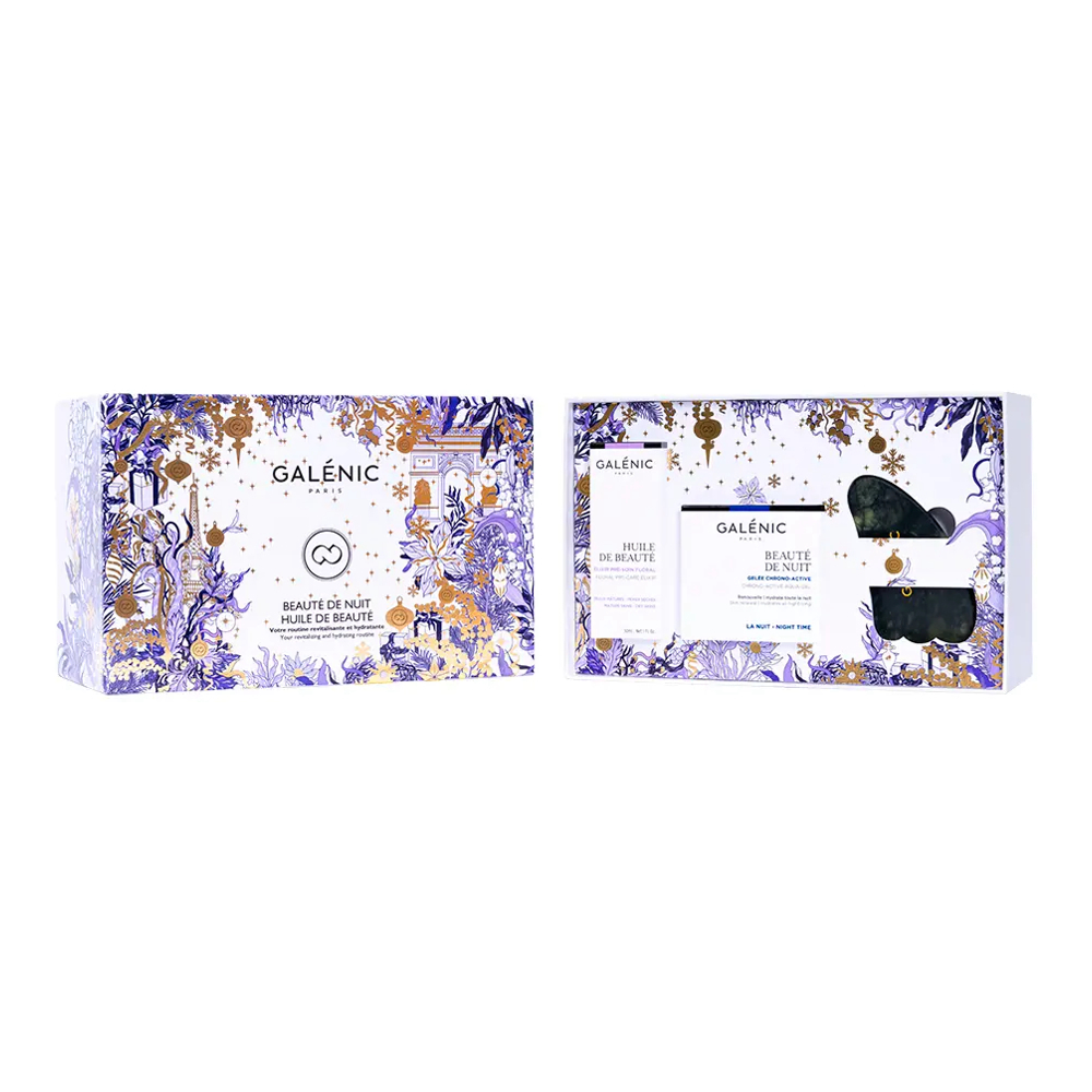 Coffret de soins du visage 'Beauté De Nuit' - 3 Pièces