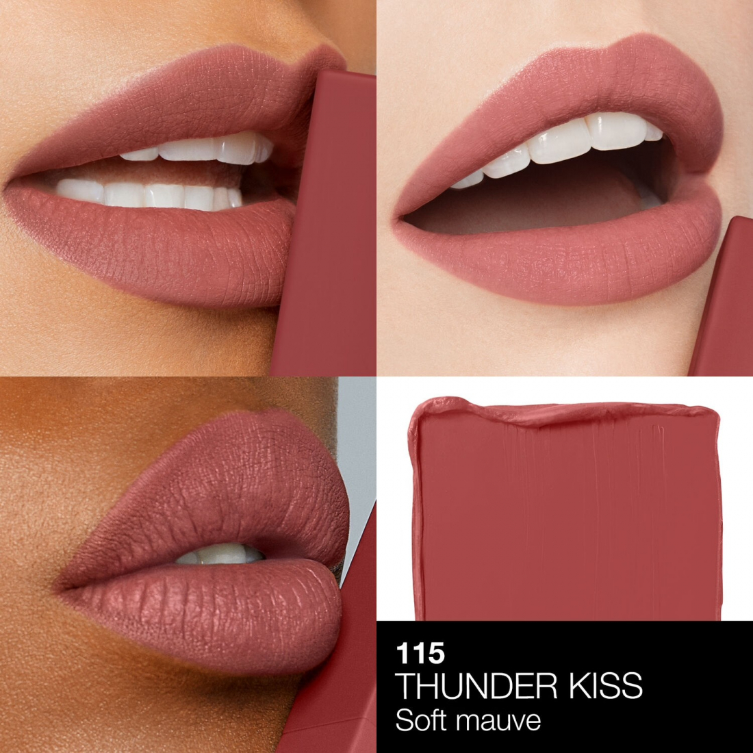 'Powermatte' Lipstick - 115 Thunder Kiss 1.5 g