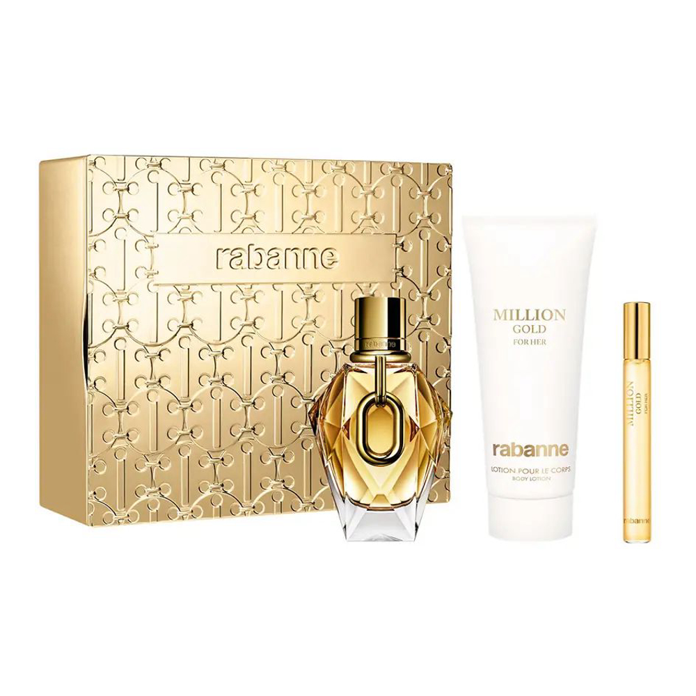 'Million Gold' Perfume Set - 3 Pieces
