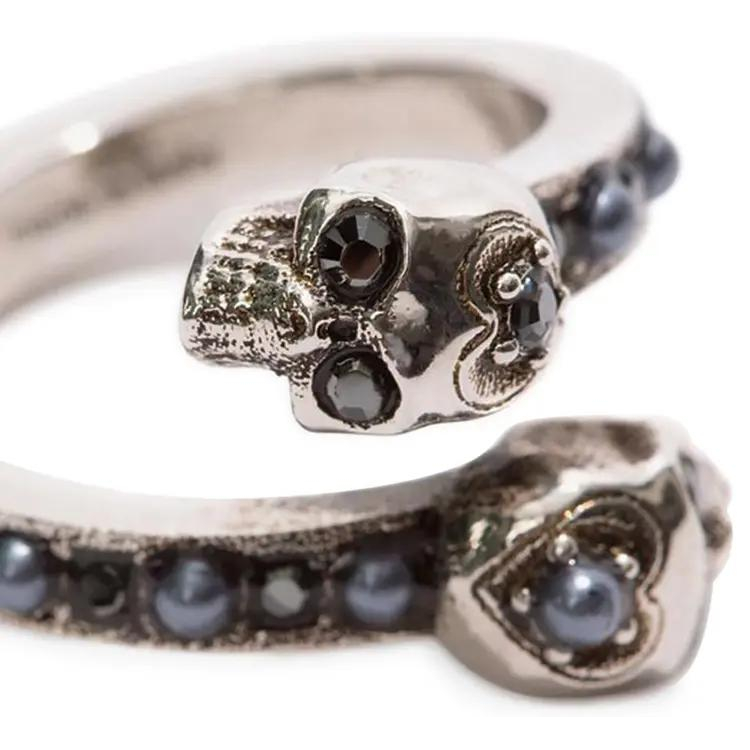 'Wrap-Around Skull' Ring für Damen