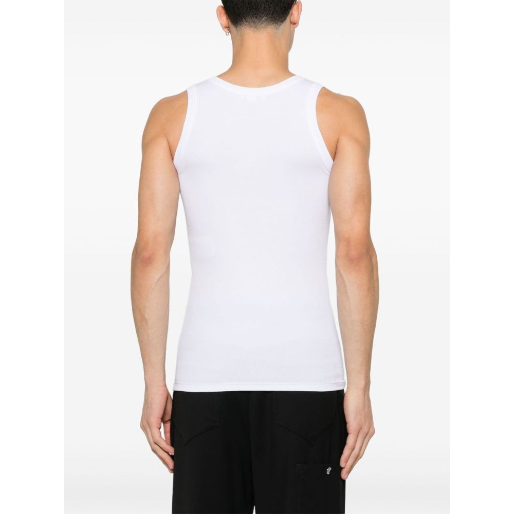 Débardeur 'Skull-Embroidered' pour Hommes