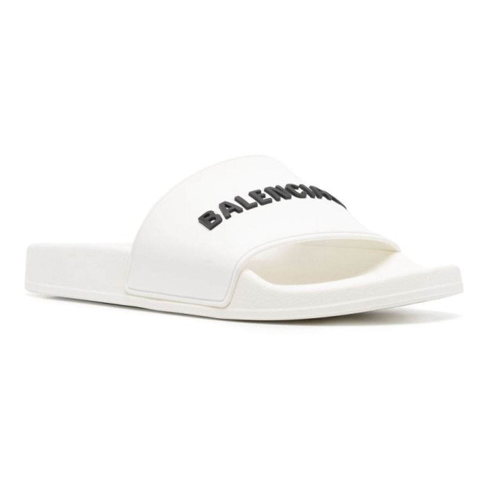Women's 'Logo-Embossed' Slides