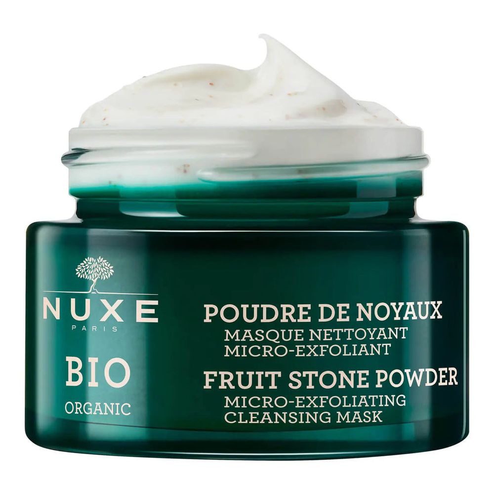 Bio Organic®Masque Nettoyant Micro Exfoliant Poudre de Noyaux d' Abricot - 50 ml