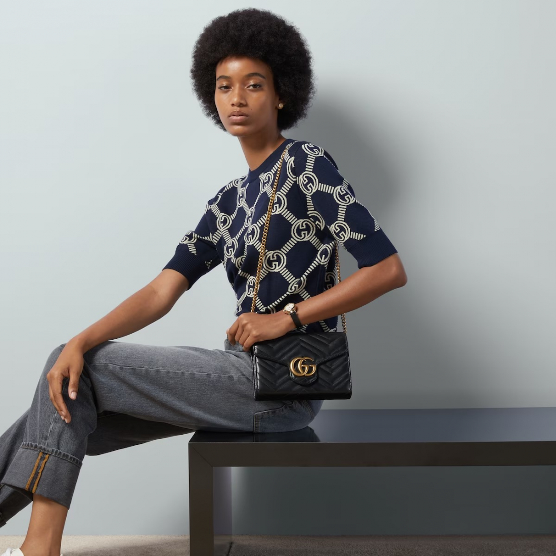 Mini sac 'GG Marmont Super' pour Femmes