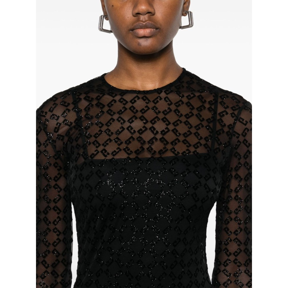 Women's 'Sheer' Long-Sleeved Dress