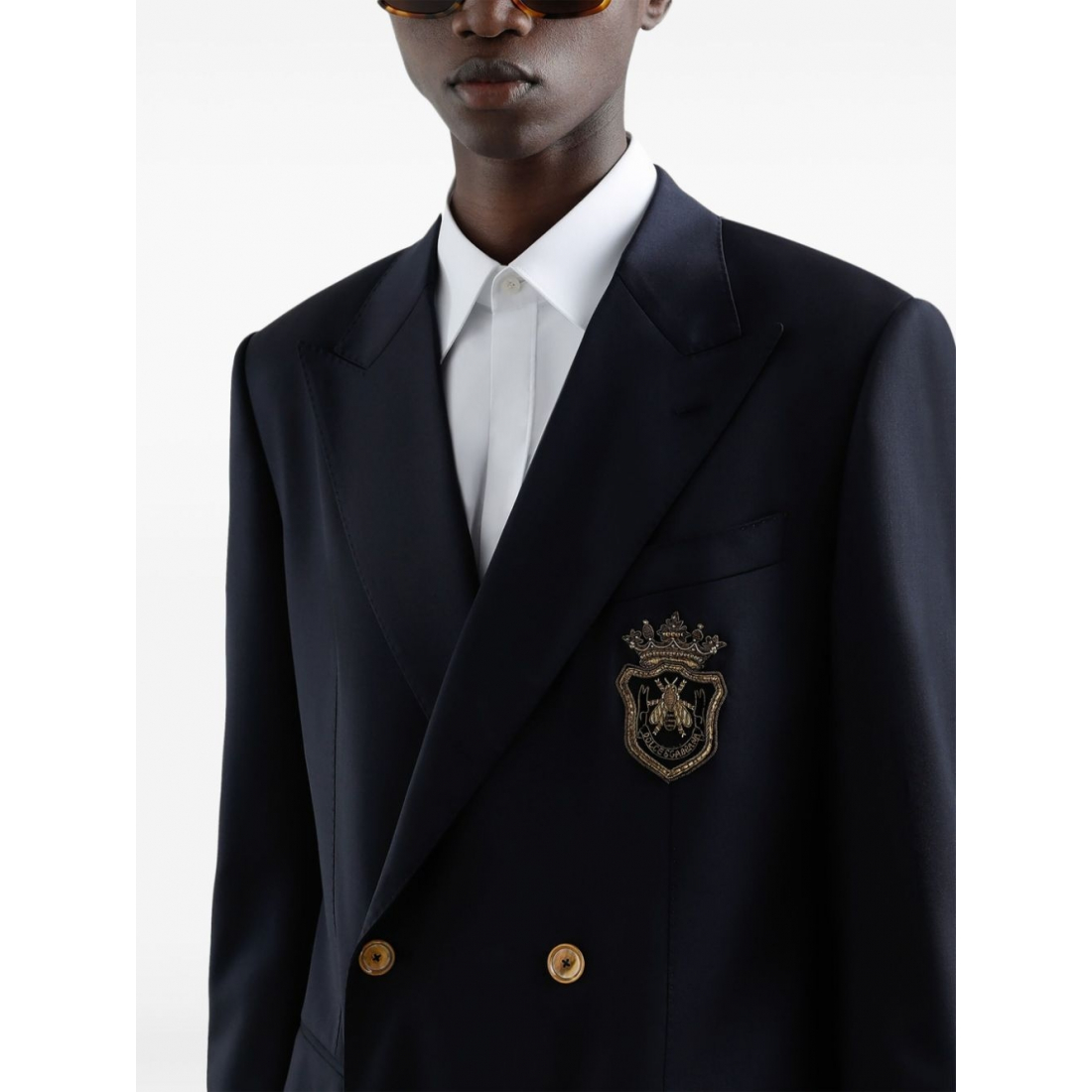 Blazer 'Logo-Appliqué' pour Hommes