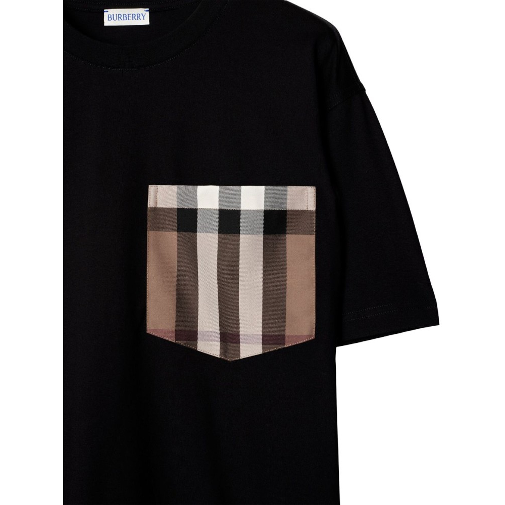 Women's 'Check-Pocket' T-Shirt