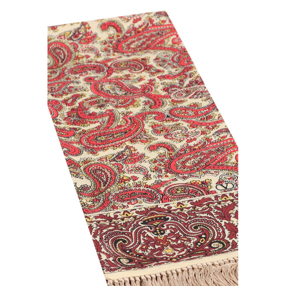 Men's 'Printed' Silk Scarf