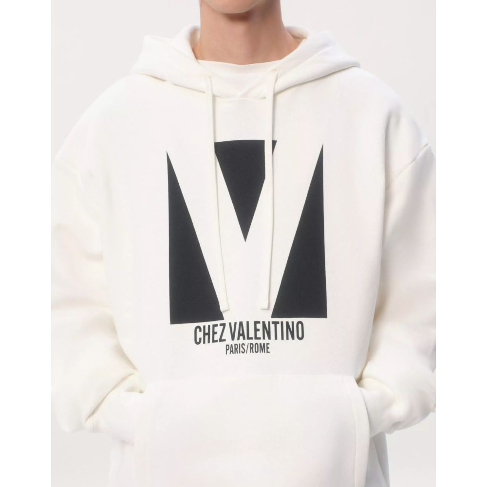 'Chez Print' Kapuzenpullover für Herren