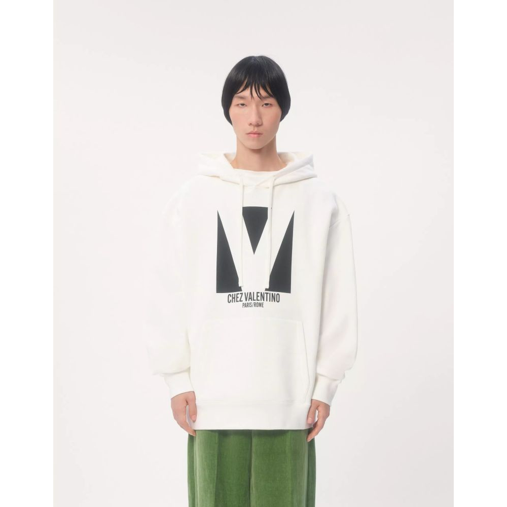 'Chez Print' Kapuzenpullover für Herren