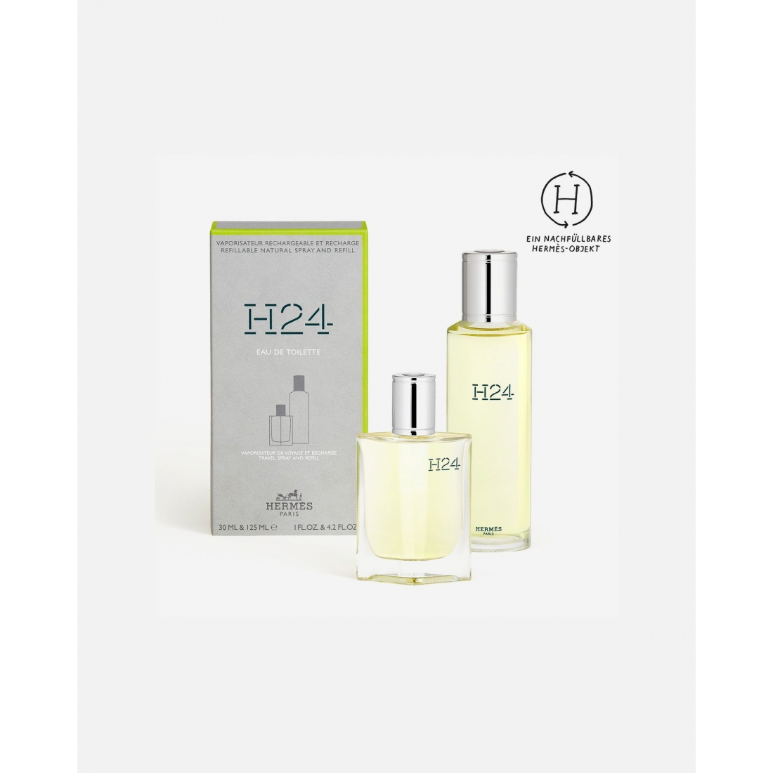 Eau de toilette, Eau de toilette - Recharge 'H24' - 2 Pièces