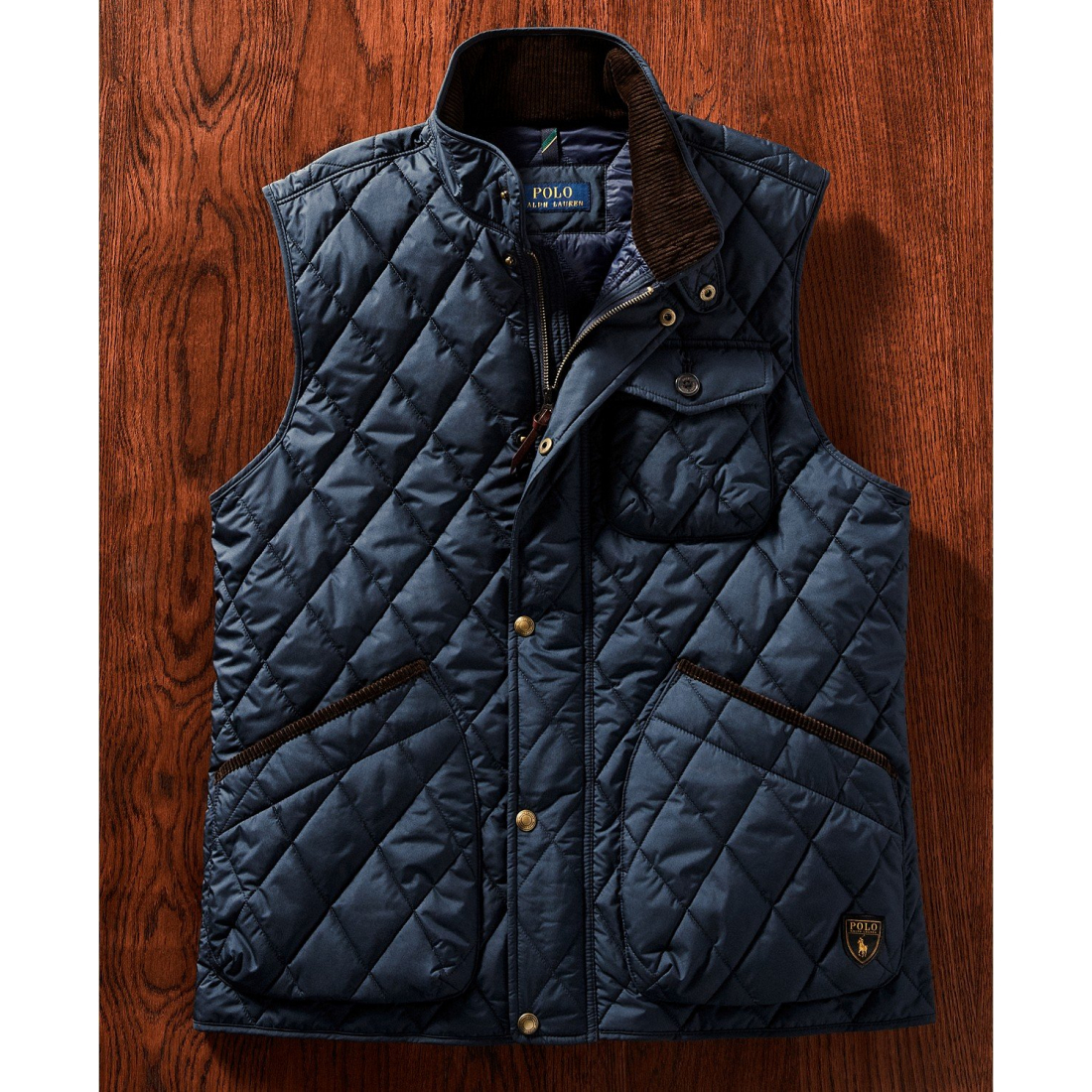 Gilet 'The Beaton Quilted Utility' pour Hommes