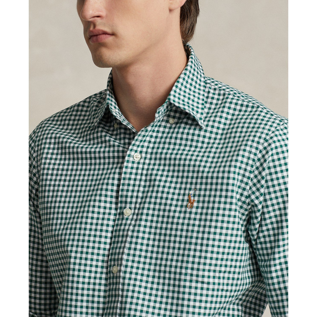 Chemise 'Classic-Fit Gingham Oxford' pour Hommes