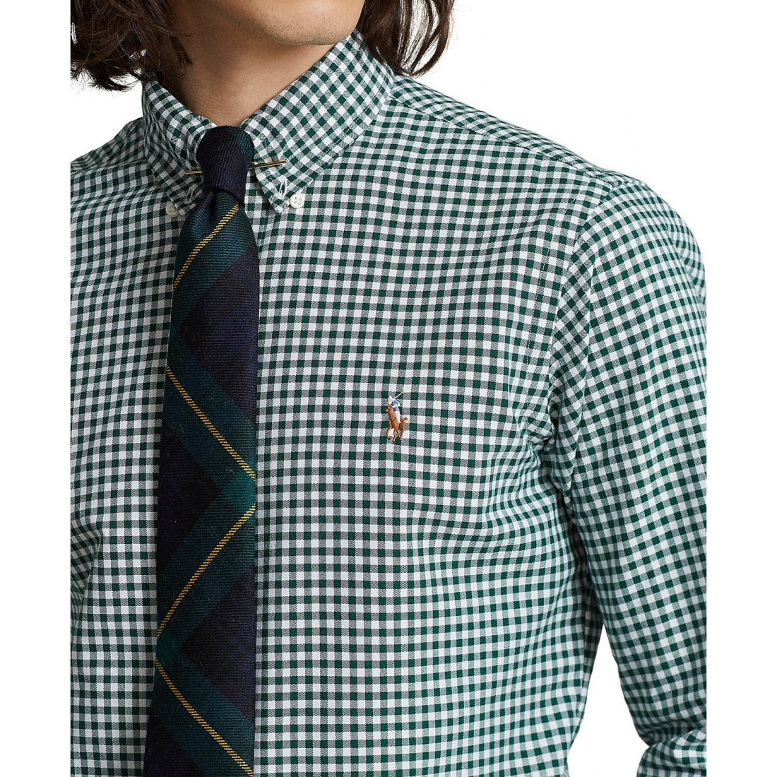 Chemise 'Classic-Fit Gingham Oxford' pour Hommes