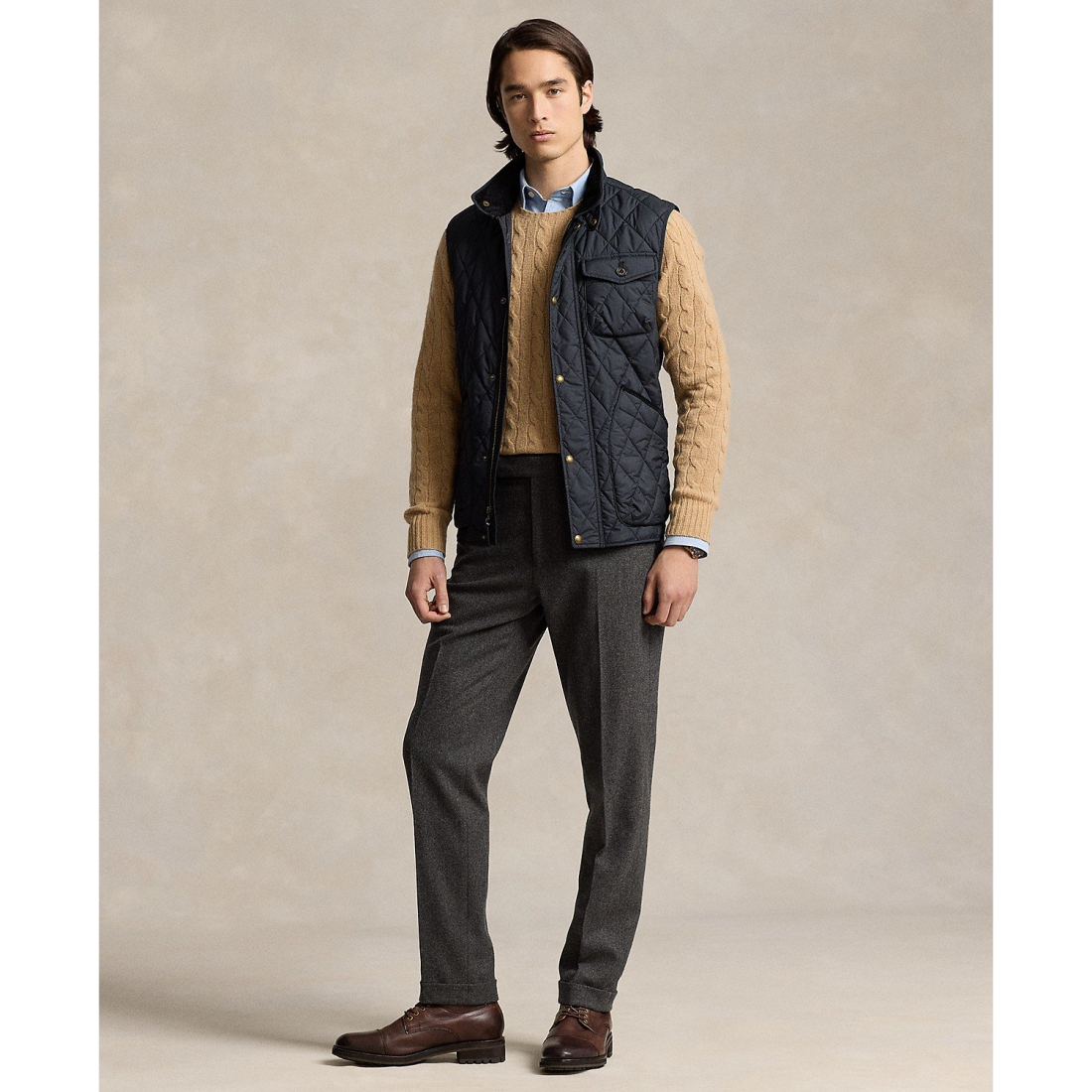 Gilet 'The Beaton Quilted Utility' pour Hommes