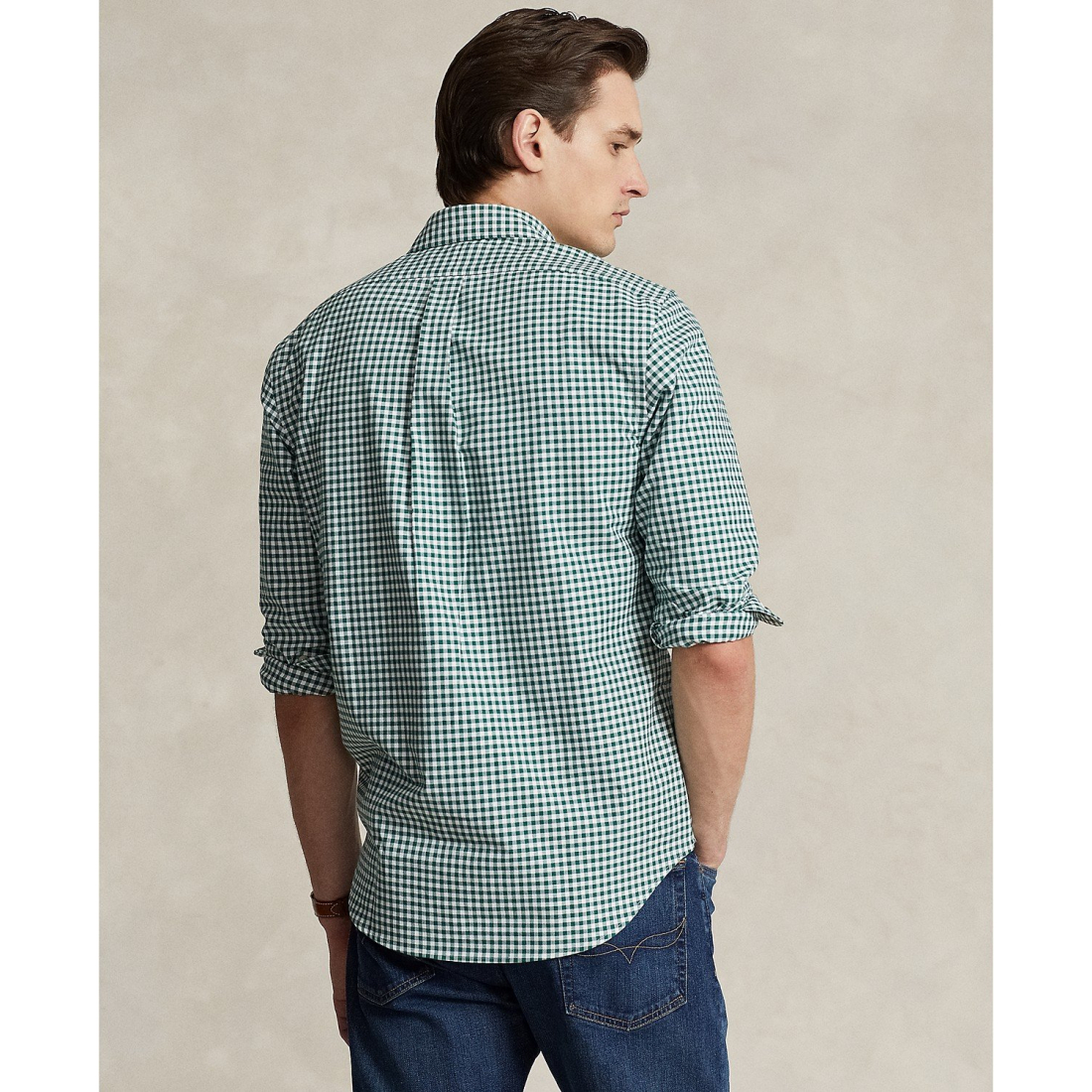 Chemise 'Classic-Fit Gingham Oxford' pour Hommes
