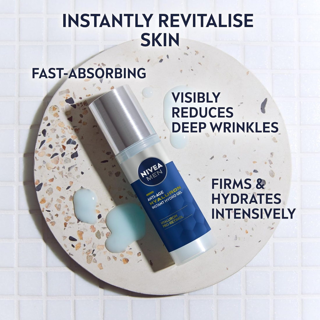 Gel visage 'Anti-Age Hyaluron Moisturizing' - 50 ml