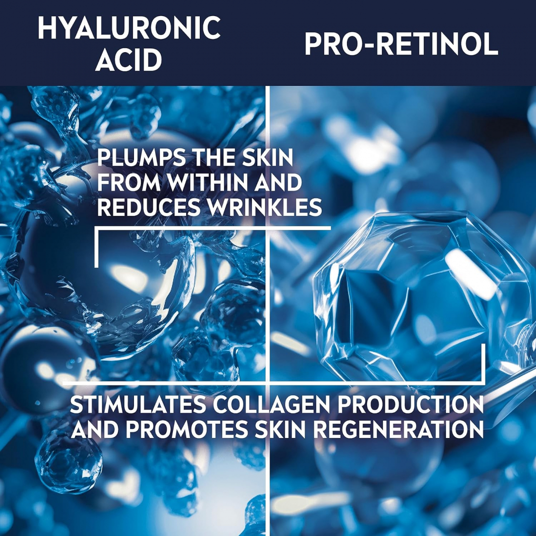 Gel visage 'Anti-Age Hyaluron Moisturizing' - 50 ml