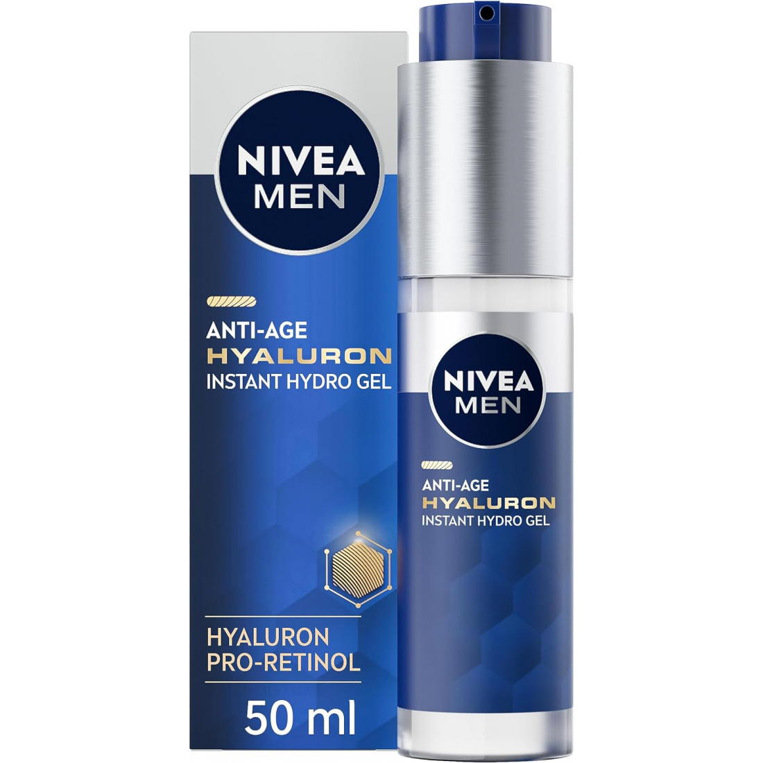 Gel visage 'Anti-Age Hyaluron Moisturizing' - 50 ml