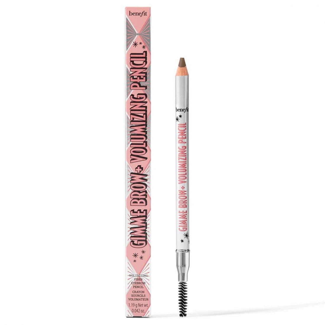 'Gimme Brow+ Volumizing' Eyebrow Pencil - 4 Warm Deep Brown 1.19 g