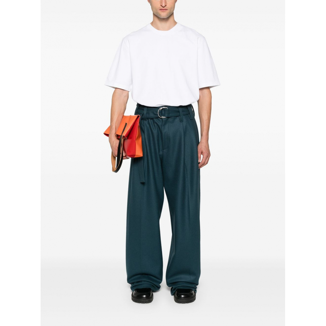 Men's 'Logo-Patch' T-Shirt