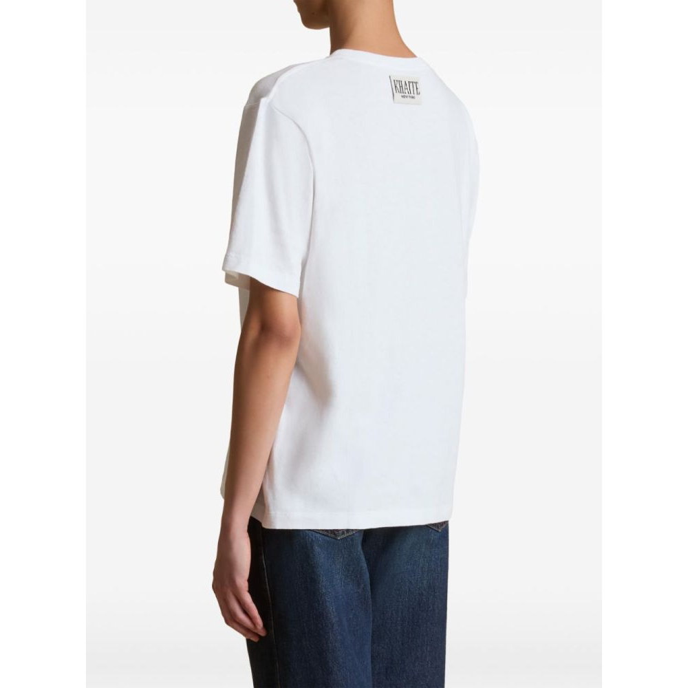 T-shirt 'The Mae Logo-Appliqué' pour Femmes