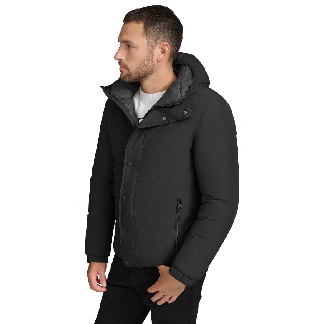 'Ripstop Hooded Puffer Jacket' Pufferjacke für Herren